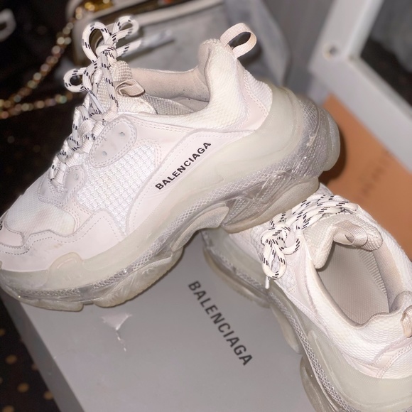 Balenciaga Shoes - Cream Balenciagas Sneakers